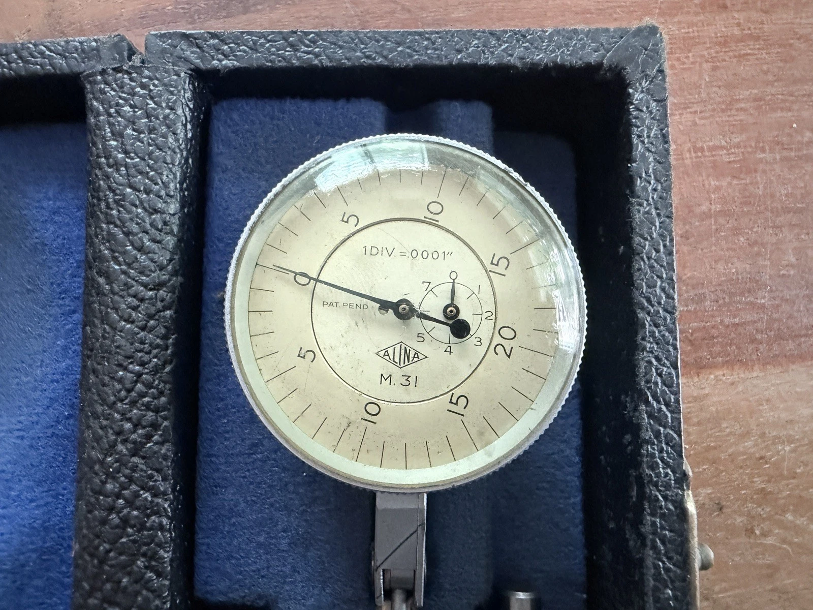 Alina M32 Dial Test Indicator .0001 With Original Case — photo 3
