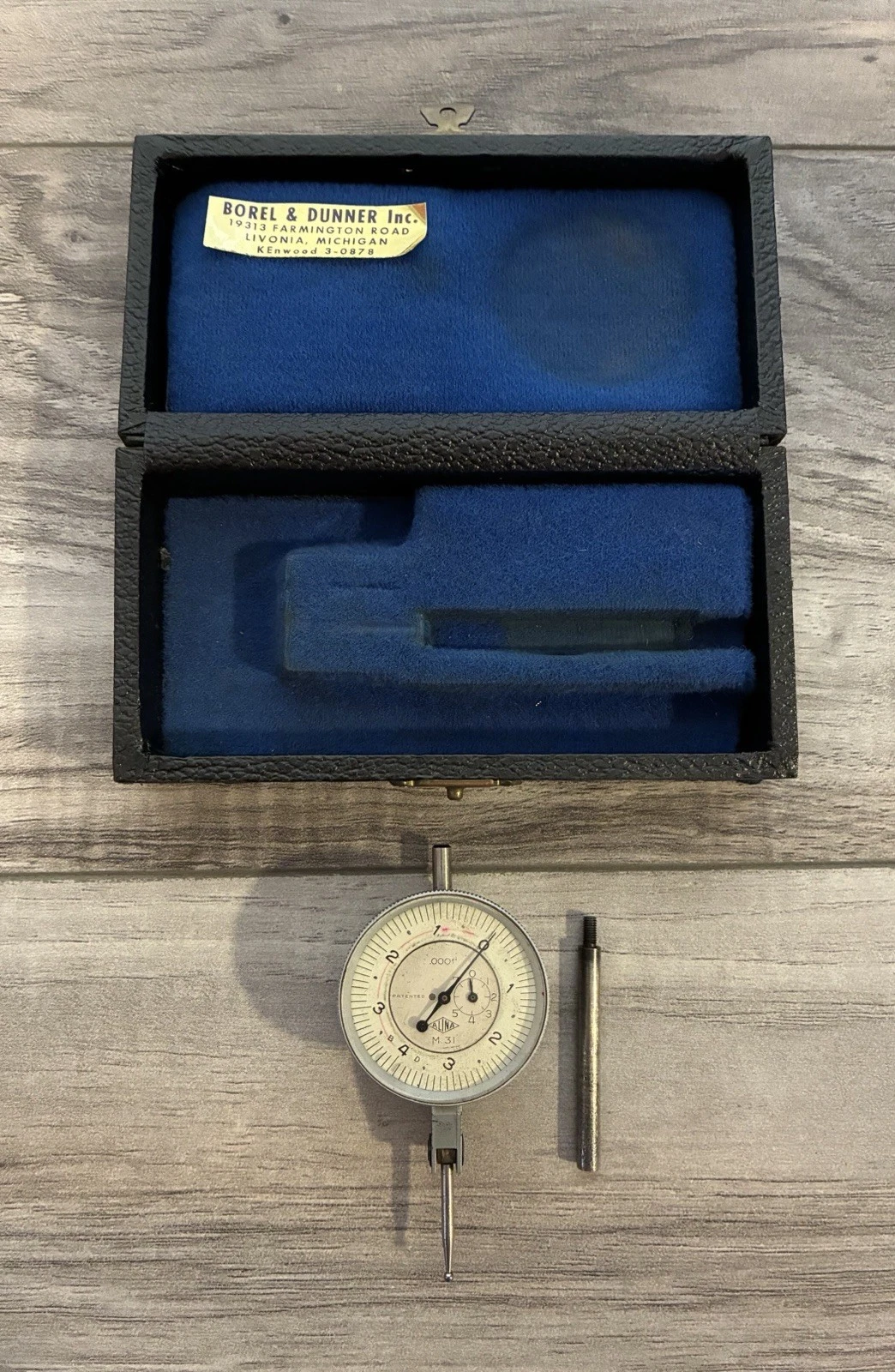 Alina M31 Dial Indicator .0001 Graduation Model 31