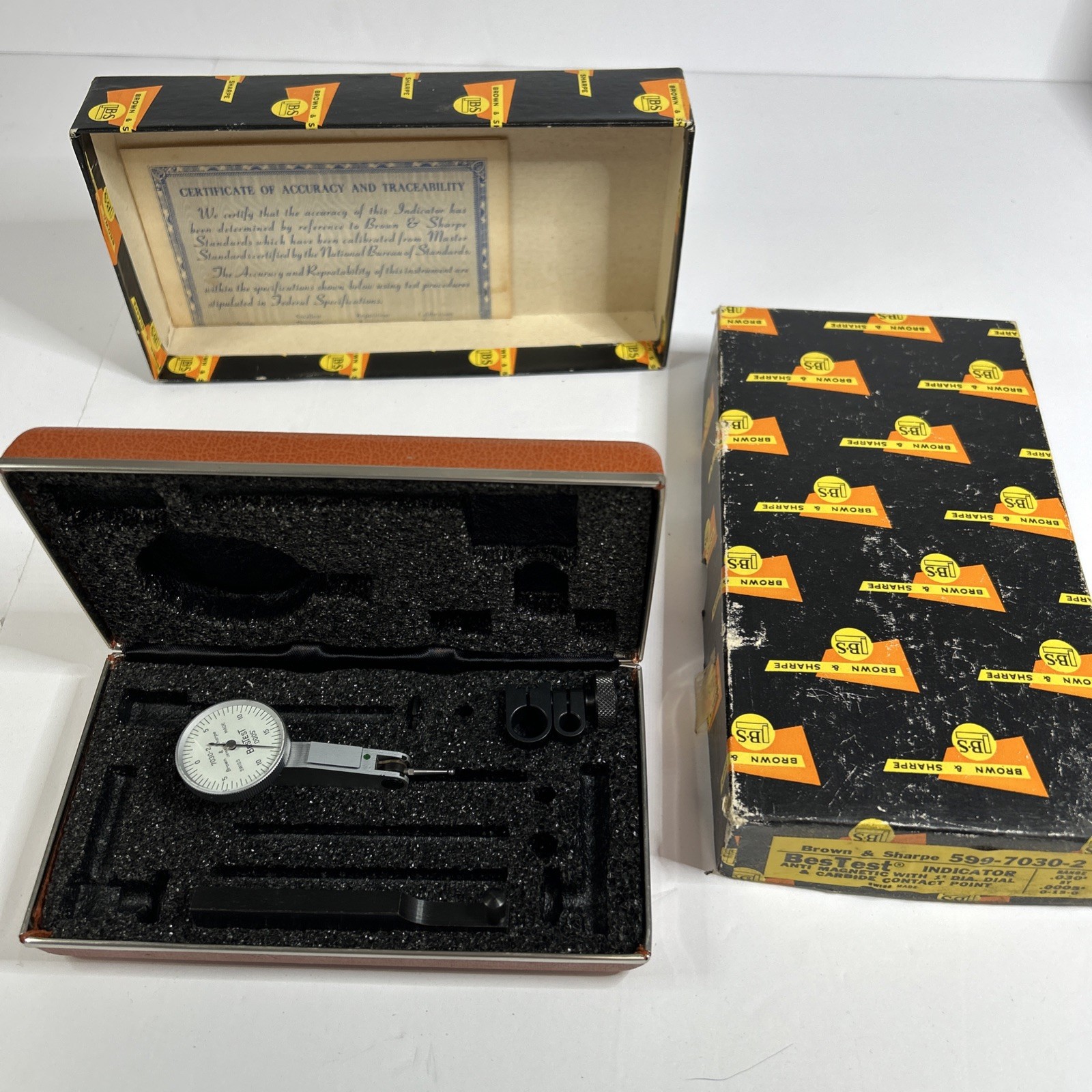 Brown & Sharpe BesTest 7032-2 Dial Test Indicator