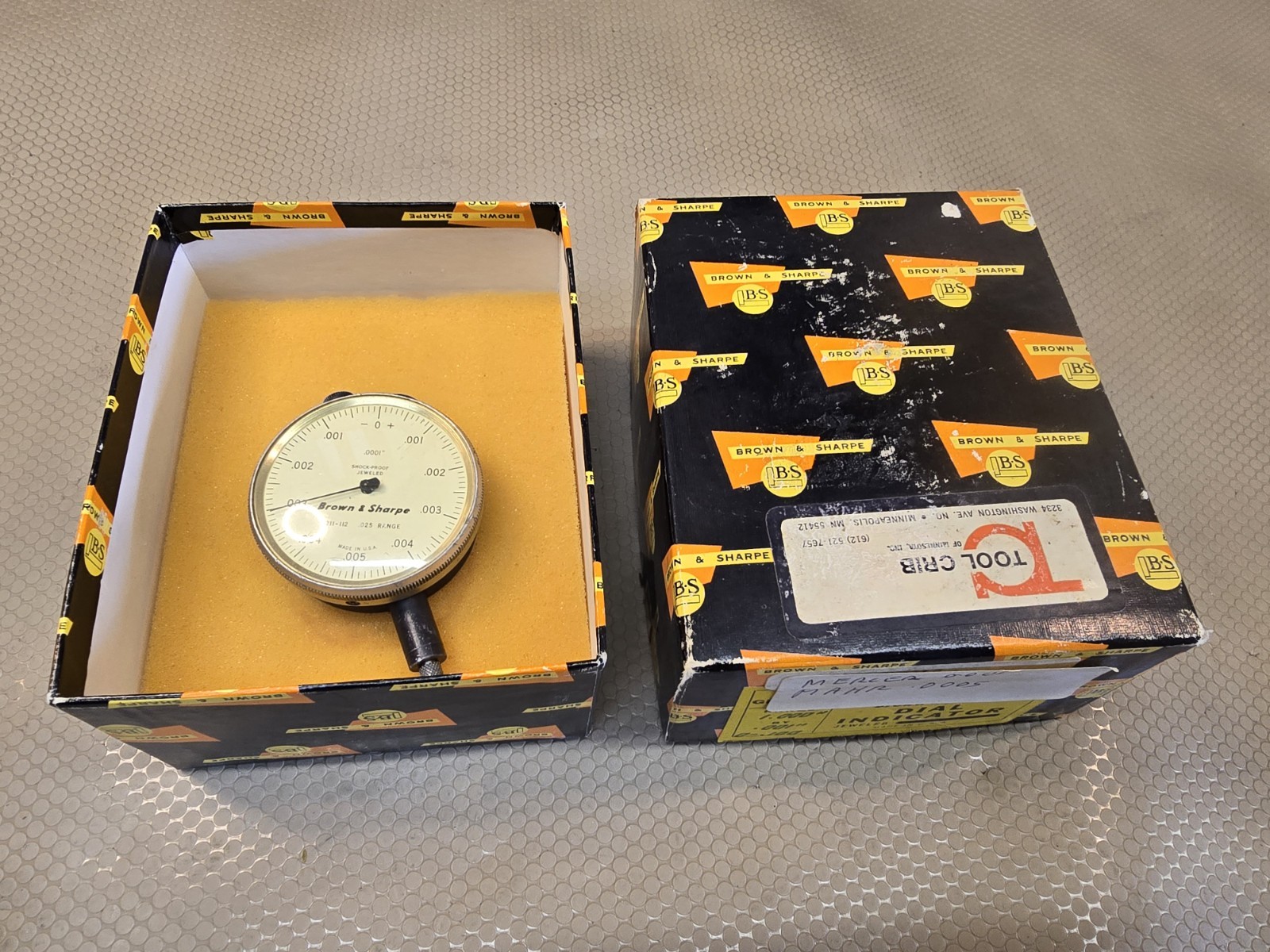 Brown & Sharpe Dial Test Indicator