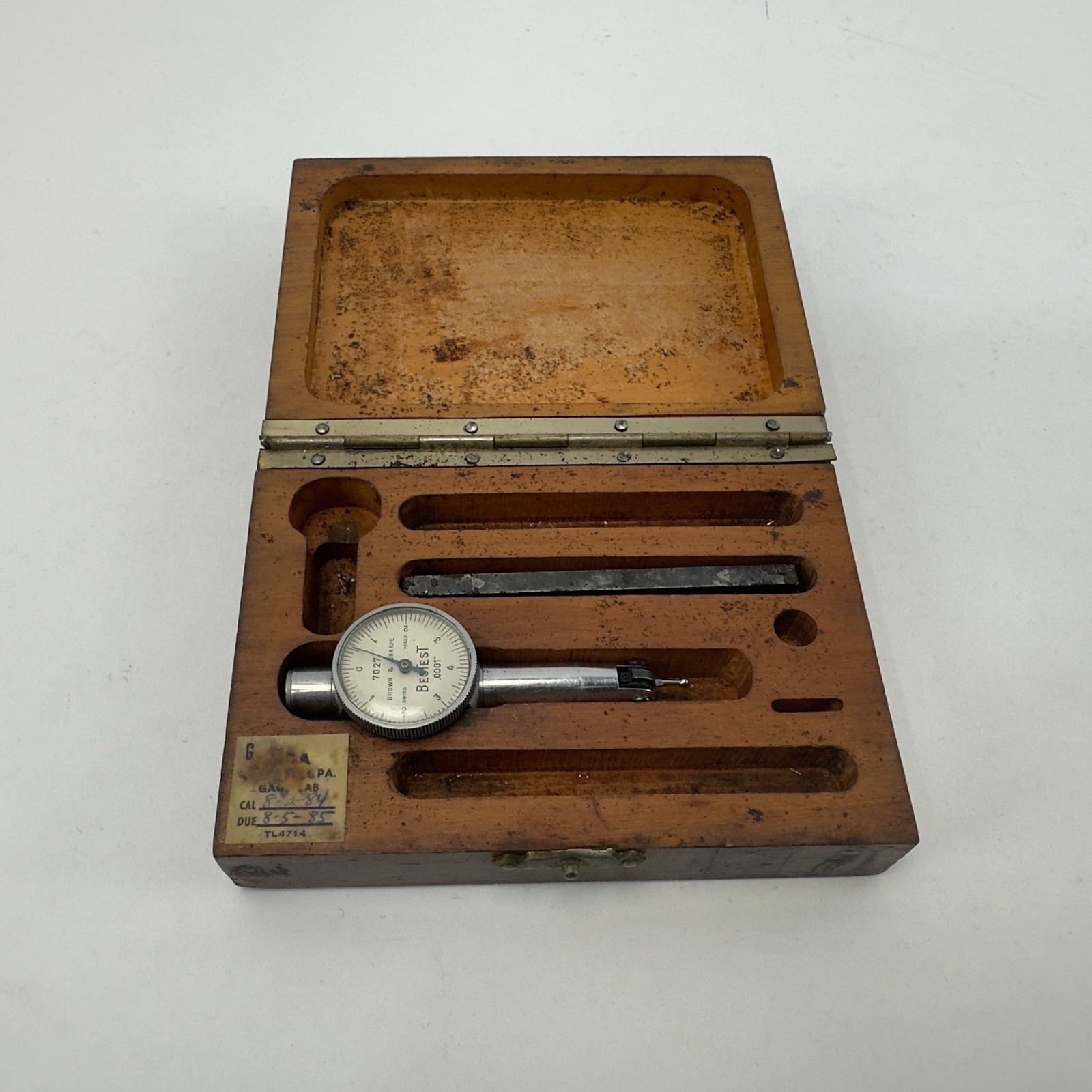 Brown & Sharpe Bestest 7027 Dial Test Indicator — photo 2