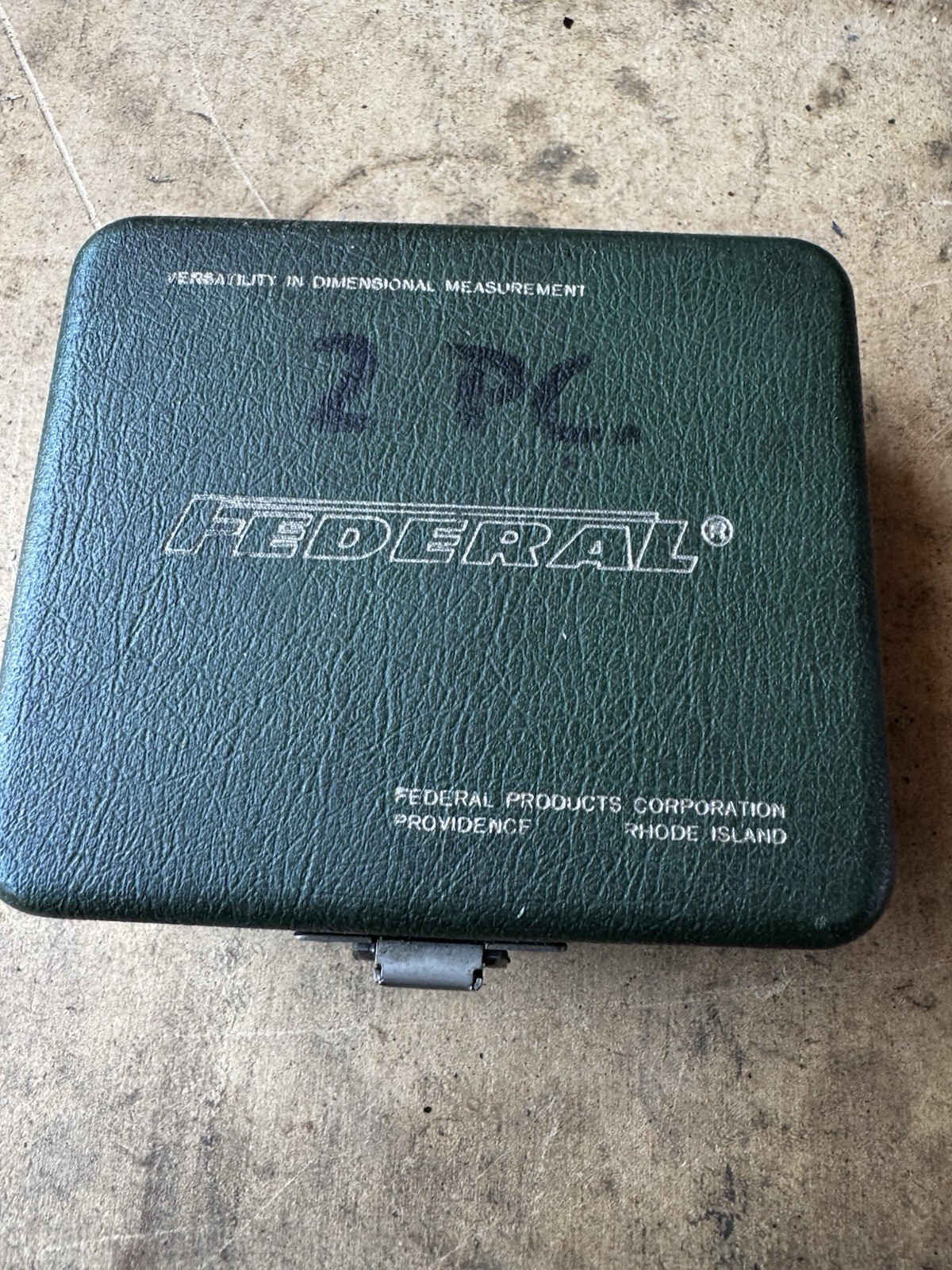 Maher Federal A21 Dial Indicator 0-5-0 Reading 0 - 0.25 R