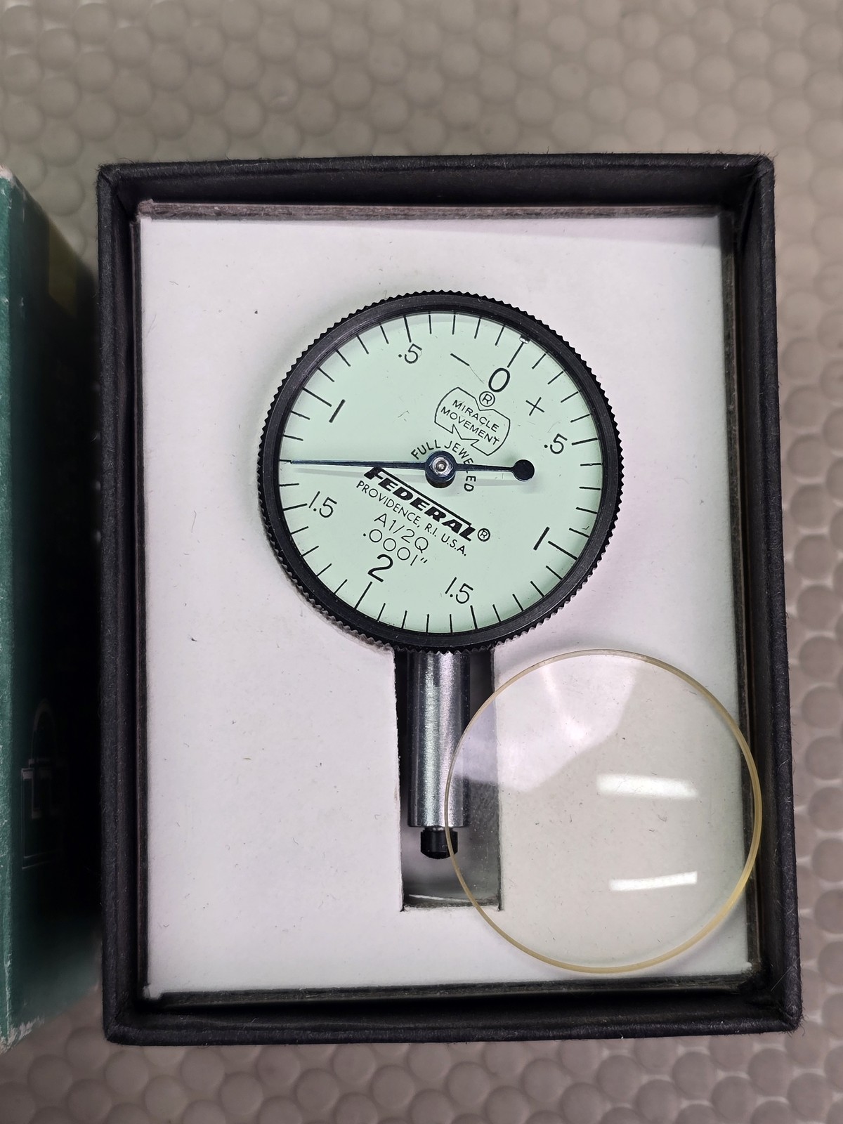 Federal A1/2Q Dial Indicator .0001 Miracle Movement Full