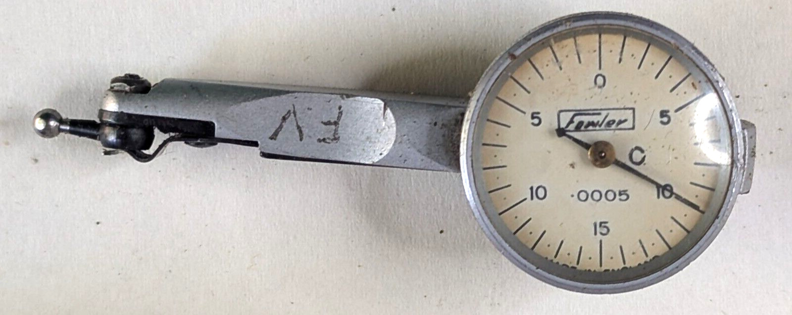Fowler Dial Test Indicator .0005