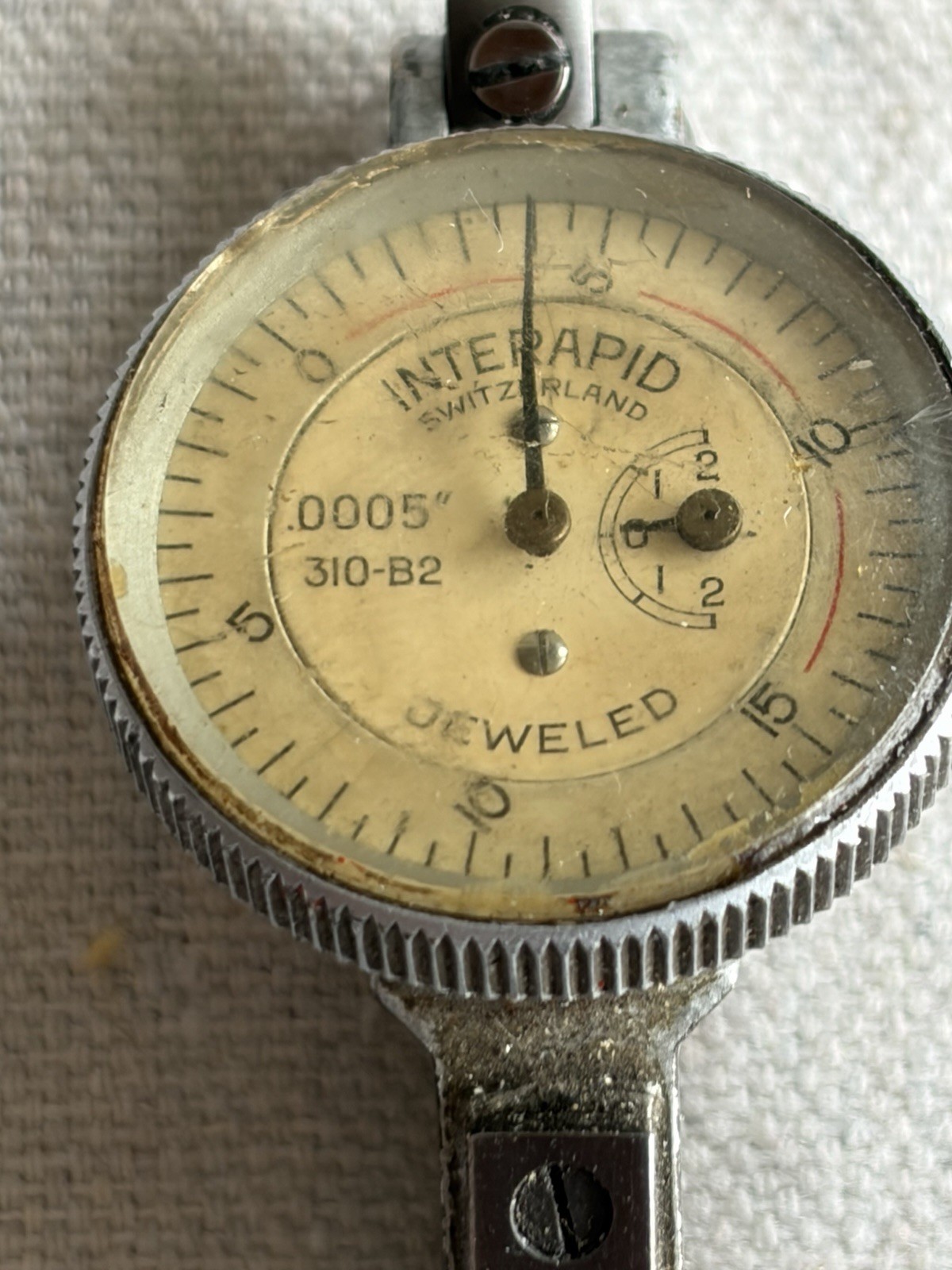 Interapid Dial Indicator 310-B2 .0005 Graduations — photo 2