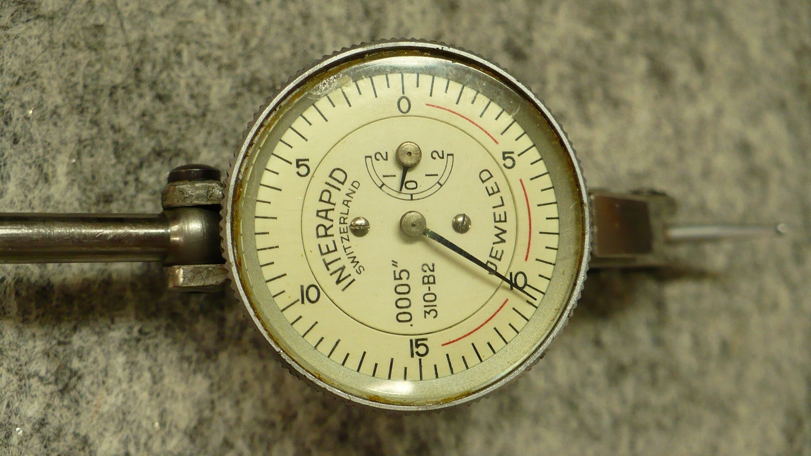 Dial Test Indicator, InteRapid Jeweled 0.0005 Model 310