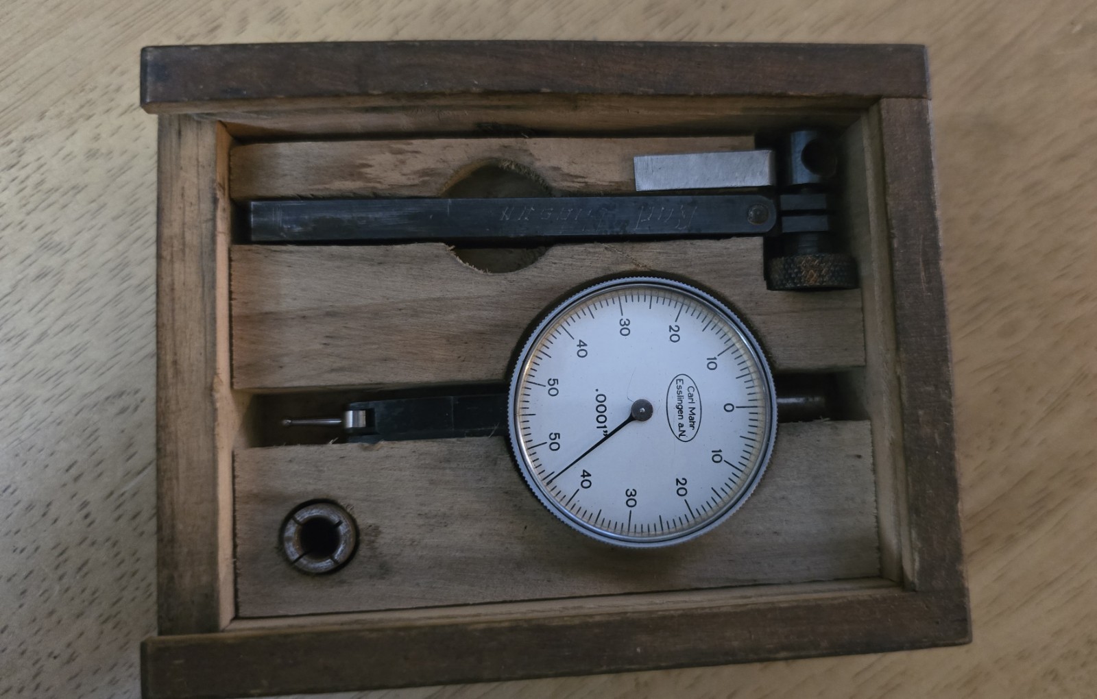 Mahr puppitast gauge .0001 GEO. Scherr CO. 260077 — photo 2