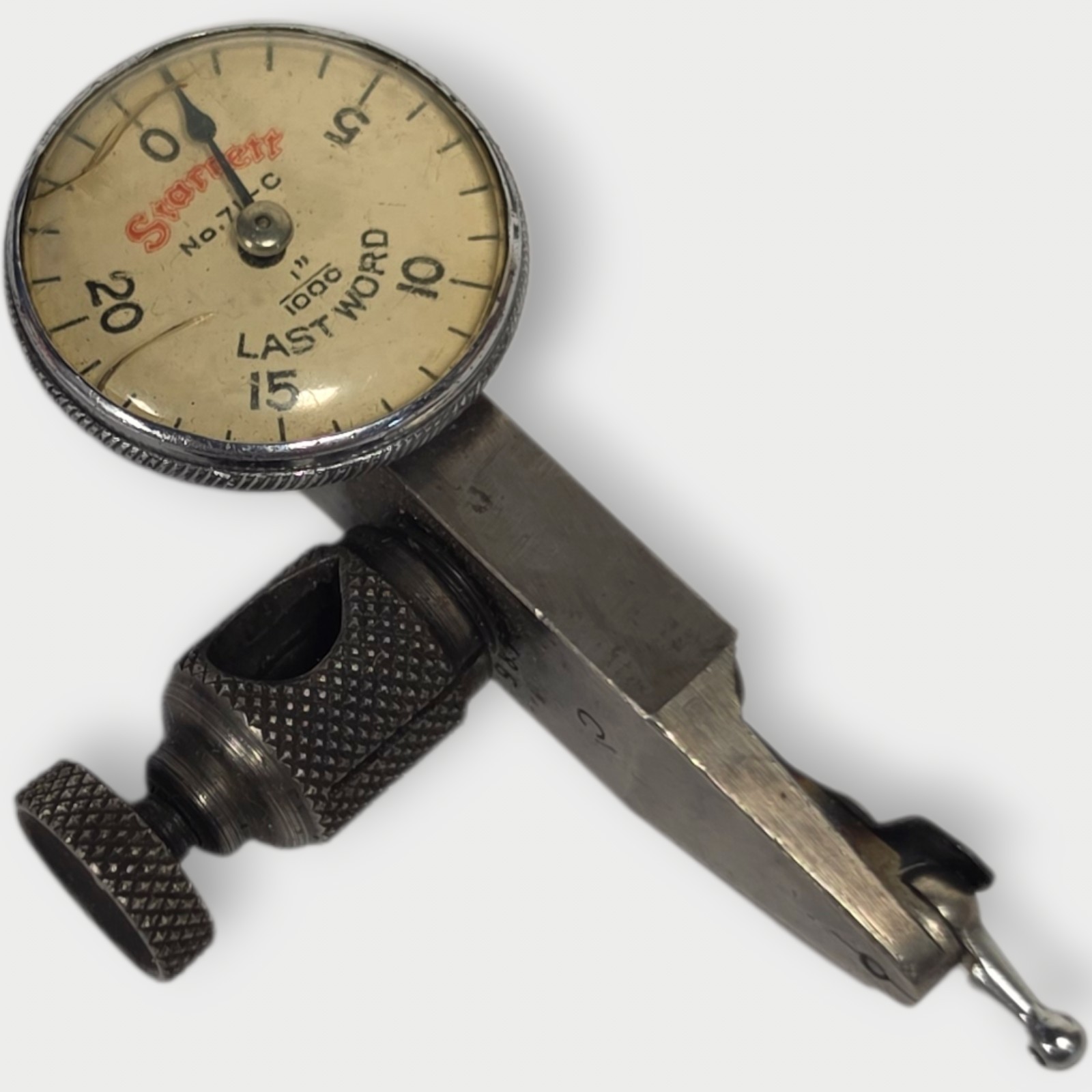 Starrett Last Word Dial Test Indicator No 711 Tool — photo 4